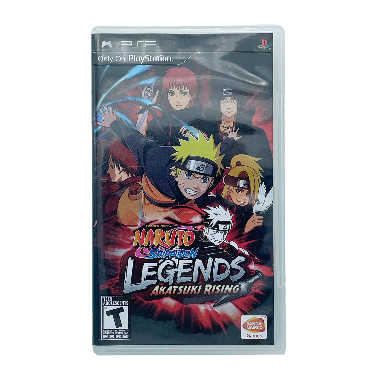 NARUTO SHIPPUDEN LEGENDS AKATSUKI RISING - PSP