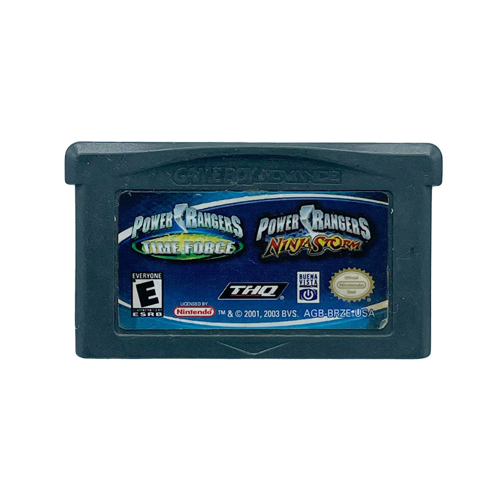 POWER RANGERS TIME FORCE / NINJA STORM