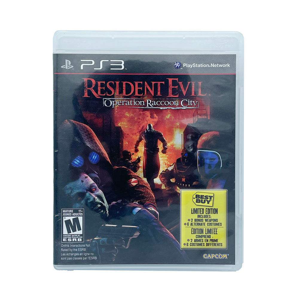 RESIDENT EVIL OPERATION RACCOON CITY | PS3