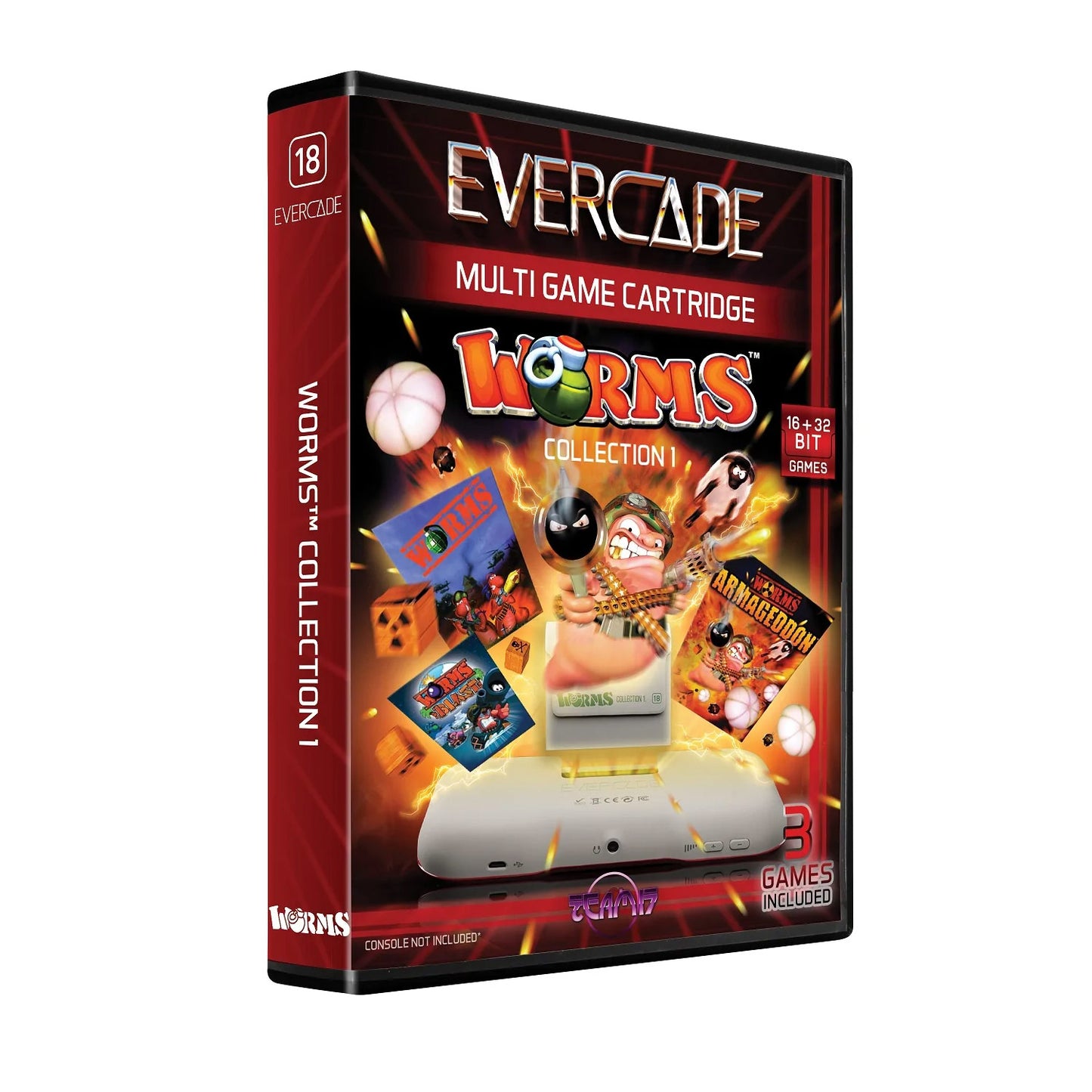 EVERCADE WORMS COLLECTION 1 | CARTRIDGE #18