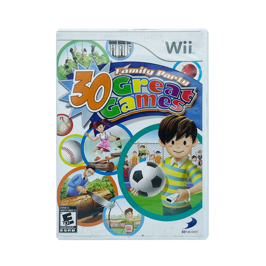 FAMILY PARTY 30 GREAT GAMES | Wii