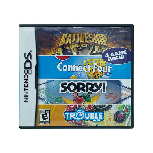 BATTLESHIP - CONNECT FOUR - SORRY! - TROUBLE | DS