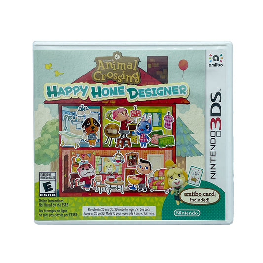 ANIMAL CROSSING HAPPY HOME DESINGER - 3DS