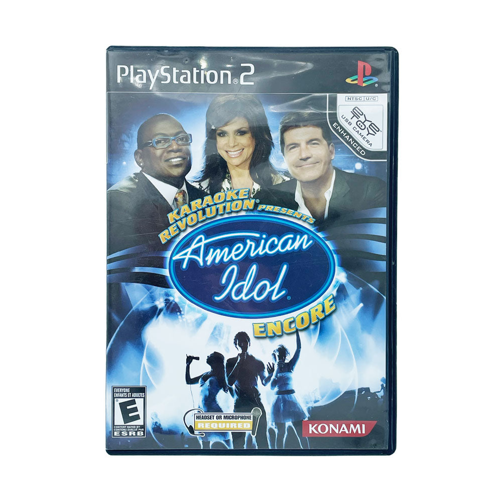KARAOKE REVOLUTION PRESENTS: AMERICAN IDOL ENCORE | PS2