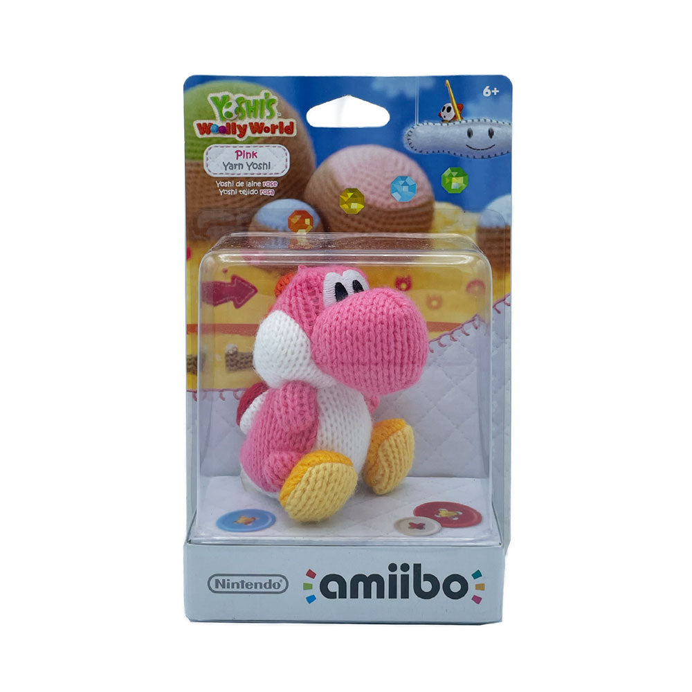 PINK YARN YOSHI | AMIIBO