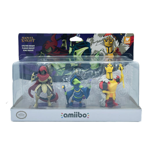SPECTOR KNIGHT - PLAGUE KNIGHT - KING KNIGHT | AMIIBO