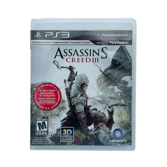 ASSASSIN'S CREED III - PS3