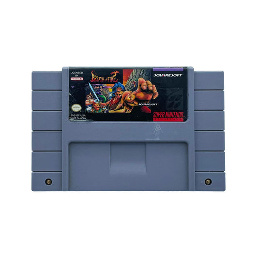BREATH OF FIRE | LABEL WEAR | SNES