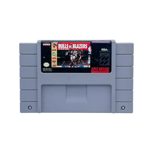 BULLS VS BLAZERS - SNES