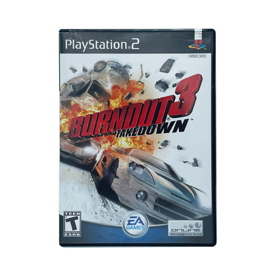 BURNOUT 3 TAKEDOWN | NO MANUAL | PS2