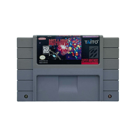 BUST A MOVE | LABEL WEAR | SNES
