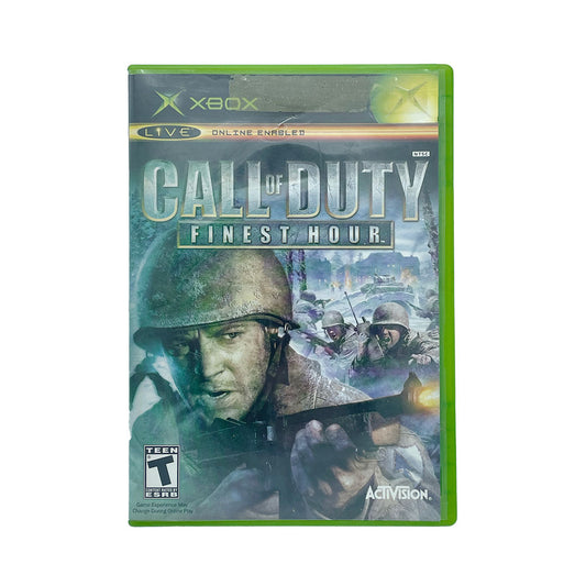 CALL OF DUTY FINEST HOUR - XBOX