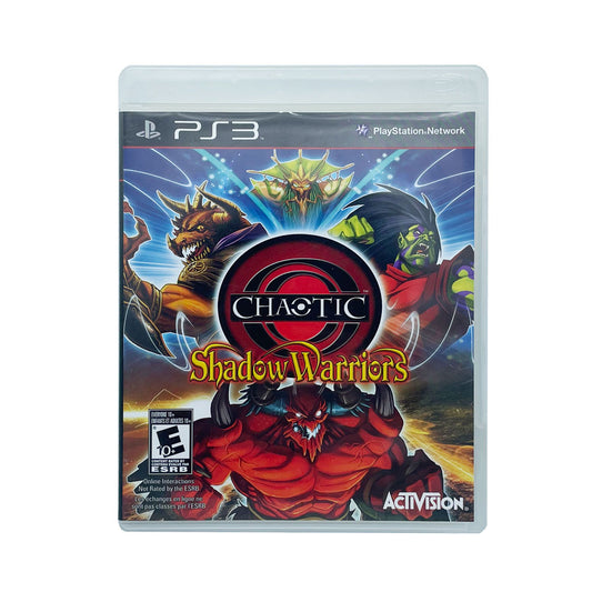 CHAOTIC SHADOW WARRIORS - PS3