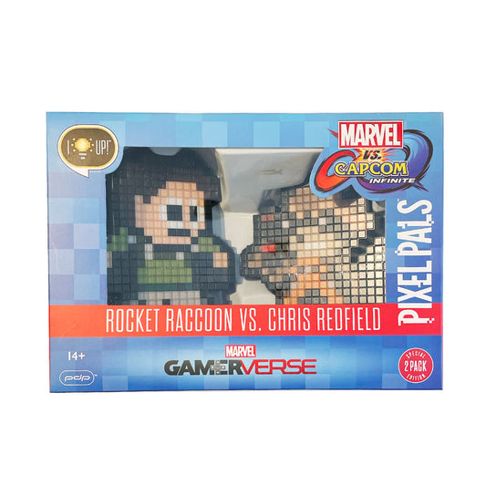ROCKET RACCOON VS CHRIS REDFIELD | PIXEL PALS