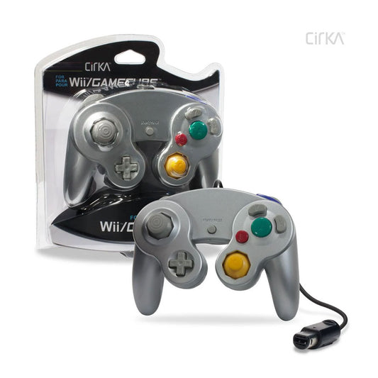 CIRKA GAMECUBE CONTROLLER | SILVER