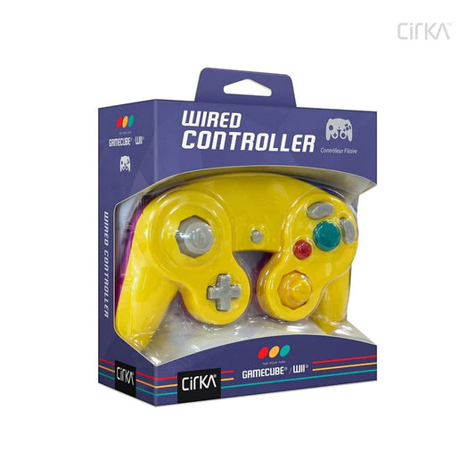 CIRKA GAMECUBE CONTROLLER | YELLOW & PURPLE