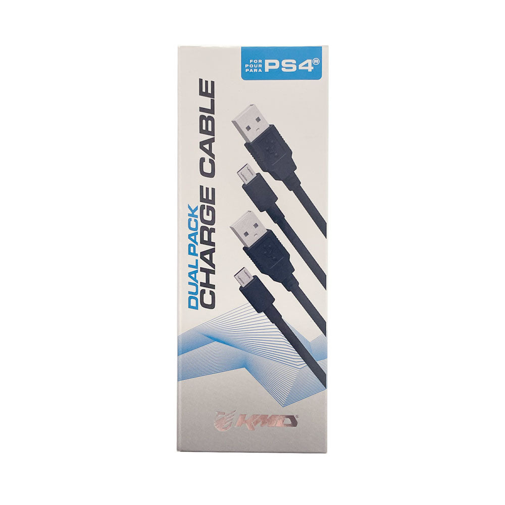 PLAYSTATION 4 CHARGE CABLE PACK