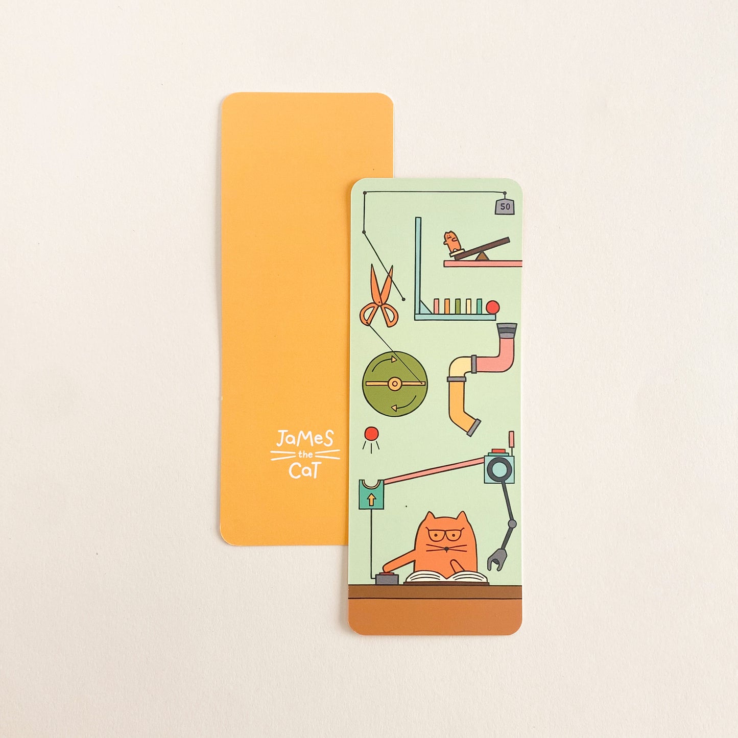 RUBE PAGE TURNER - BOOKMARK