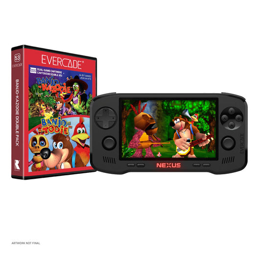 EVERCADE NEXUS HANDHELD AND BANJO-KAZOOIE DOUBLE PACK | PRE-ORDER