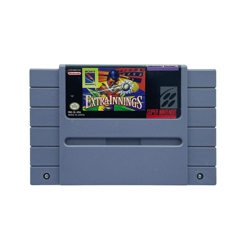 EXTRA INNINGS | LABEL WEAR | SNES