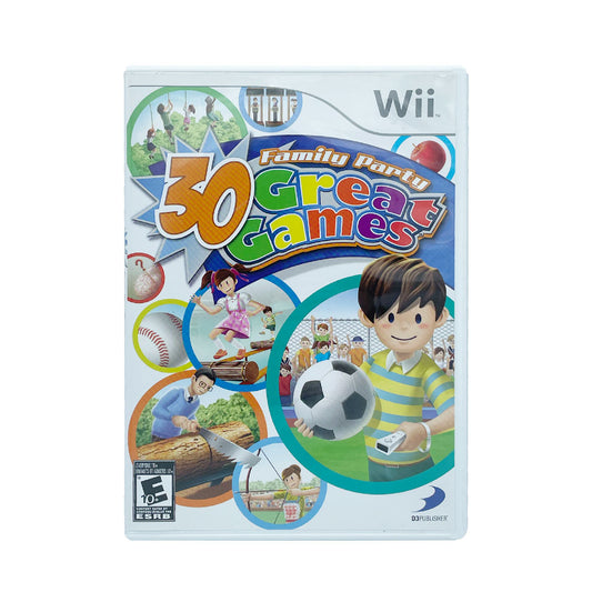 FAMILY PARTY 30 GREAT GAMES - Wii
