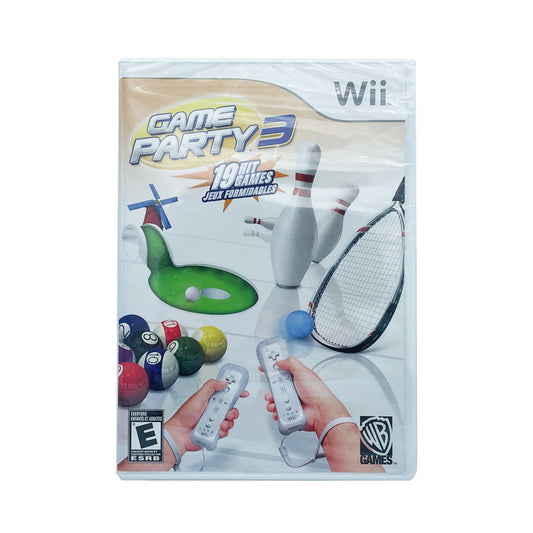 GAME PARTY 3 | NEW | Wii