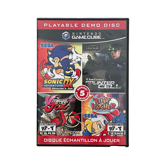 GAMECUBE PLAYABLE DEMO DISC | GC
