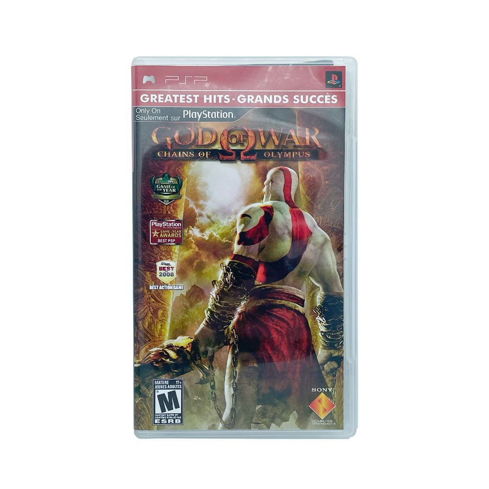 GOD OF WAR CHAINS OF OLYMPUS (GH) - PSP