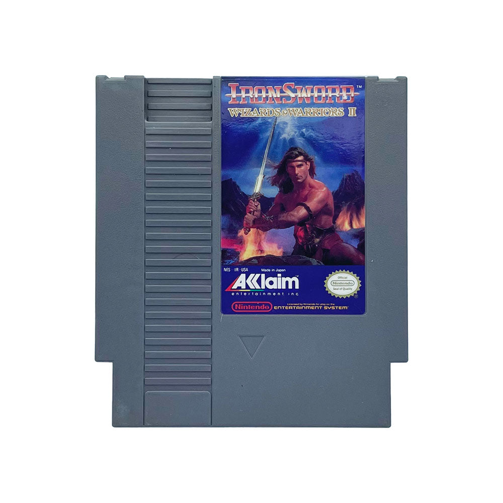 IRON SWORD WIZARD & WARRIORS II - NES