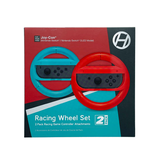 RACING WHEEL SET FOR SWITCH JOY-CON (BLUE/ RED) (2-PACK)