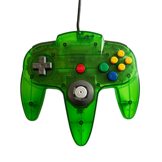 NINTENDO 64 CONTROLLER - JUNGLE GREEN