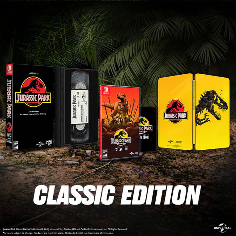 JURASSIC PARK CLASSIC GAMES COLLECTION CLASSIC EDITION | NSW