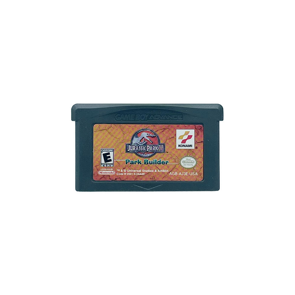JURASSIC PARK III PARK BUILDER | GBA