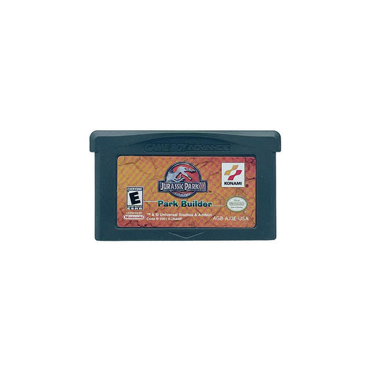 JURASSIC PARK III PARK BUILDER | GBA