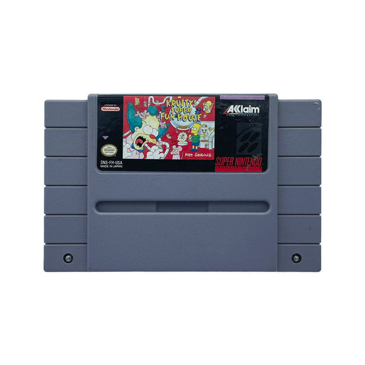 KRUSTY'S SUPER FUNHOUSE | SNES