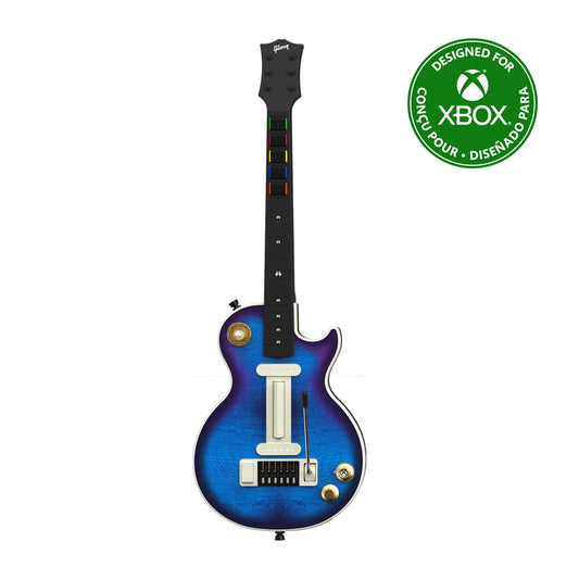 CRKD GIBSON LES PAUL GUITAR | BLUEBERRY BURST PRO | XBOX XERIES X/S, XBOX ONE, PC