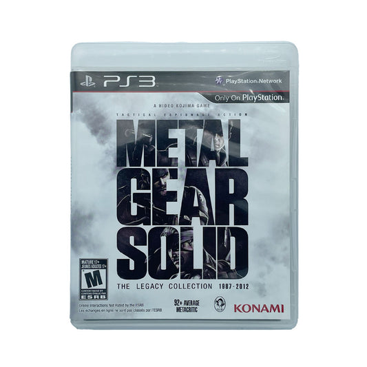 METAL GEAR SOLID THE LEGACY COLLECTION - PS3