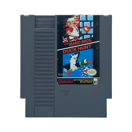 SUPER MARIO BROS. & DUCK HUNT | LABEL WEAR | NES