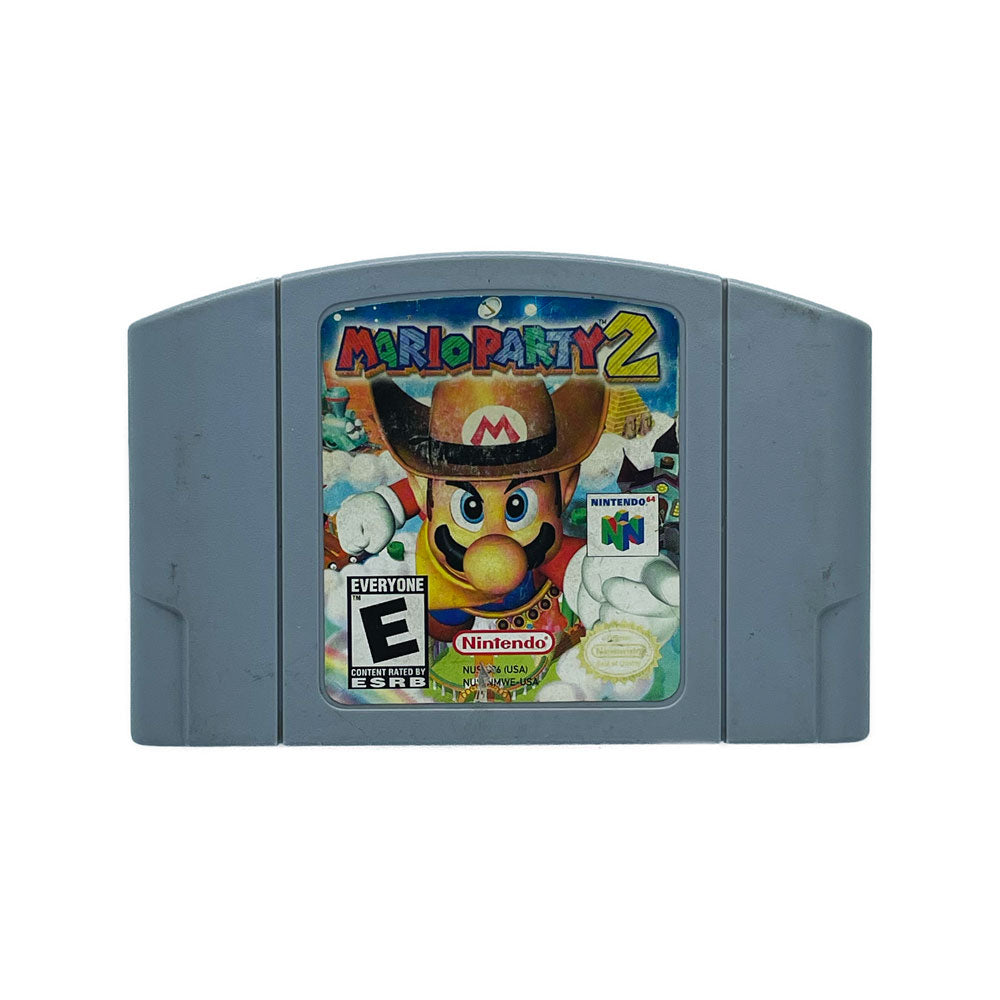 MARIO PARTY 2 | LABEL WEAR | 64