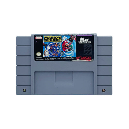 MARIO'S TIME MACHINE - SNES