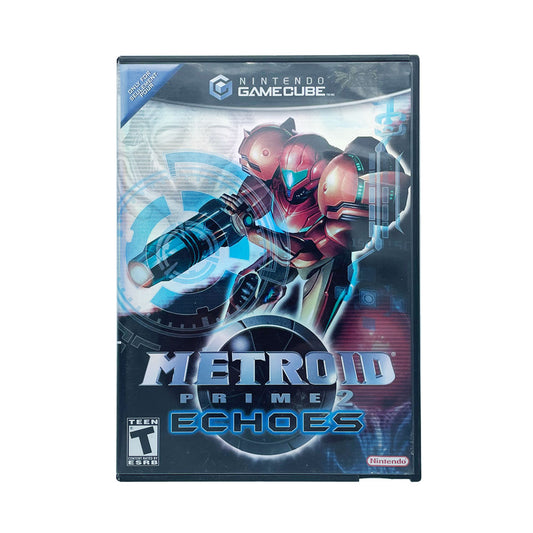 METROID PRIME 2 ECHOES - NO MANUAL - RING LABEL
