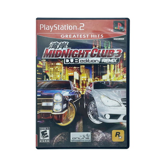 MIDNIGHT CLUB 3 DUB EDITION REMIX (GH) - PS2