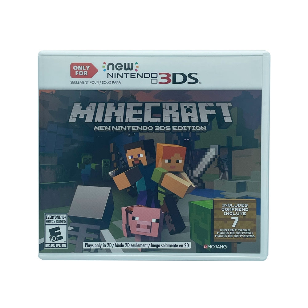 Minecraft 3ds Shell MINECRAFT - 3DS – The Retro Room