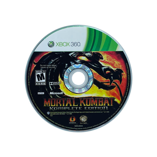 MORTAL KOMBAT KOMPLETE EDITION | DISC ONLY | 360
