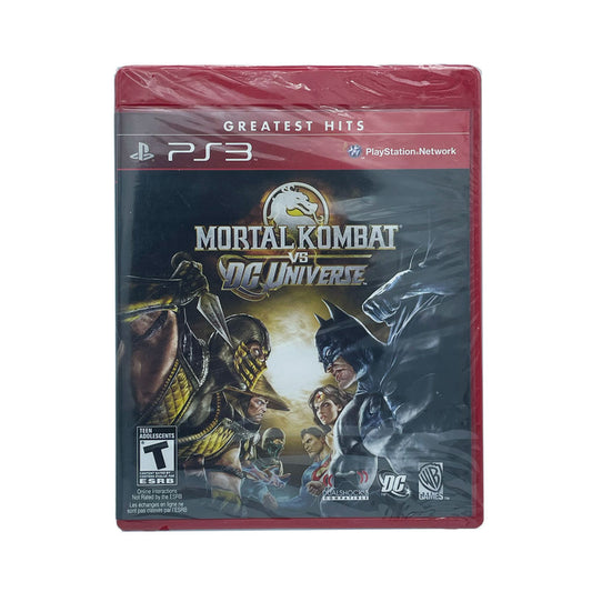 MORTAL KOMBAT VS DC UNIVERSE (GH) | NEW | PS3