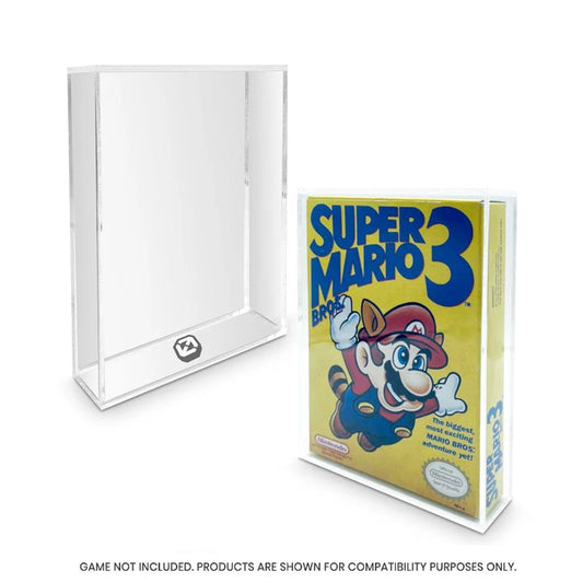 ACRYLIC CASE FOR NES BOXED GAMES