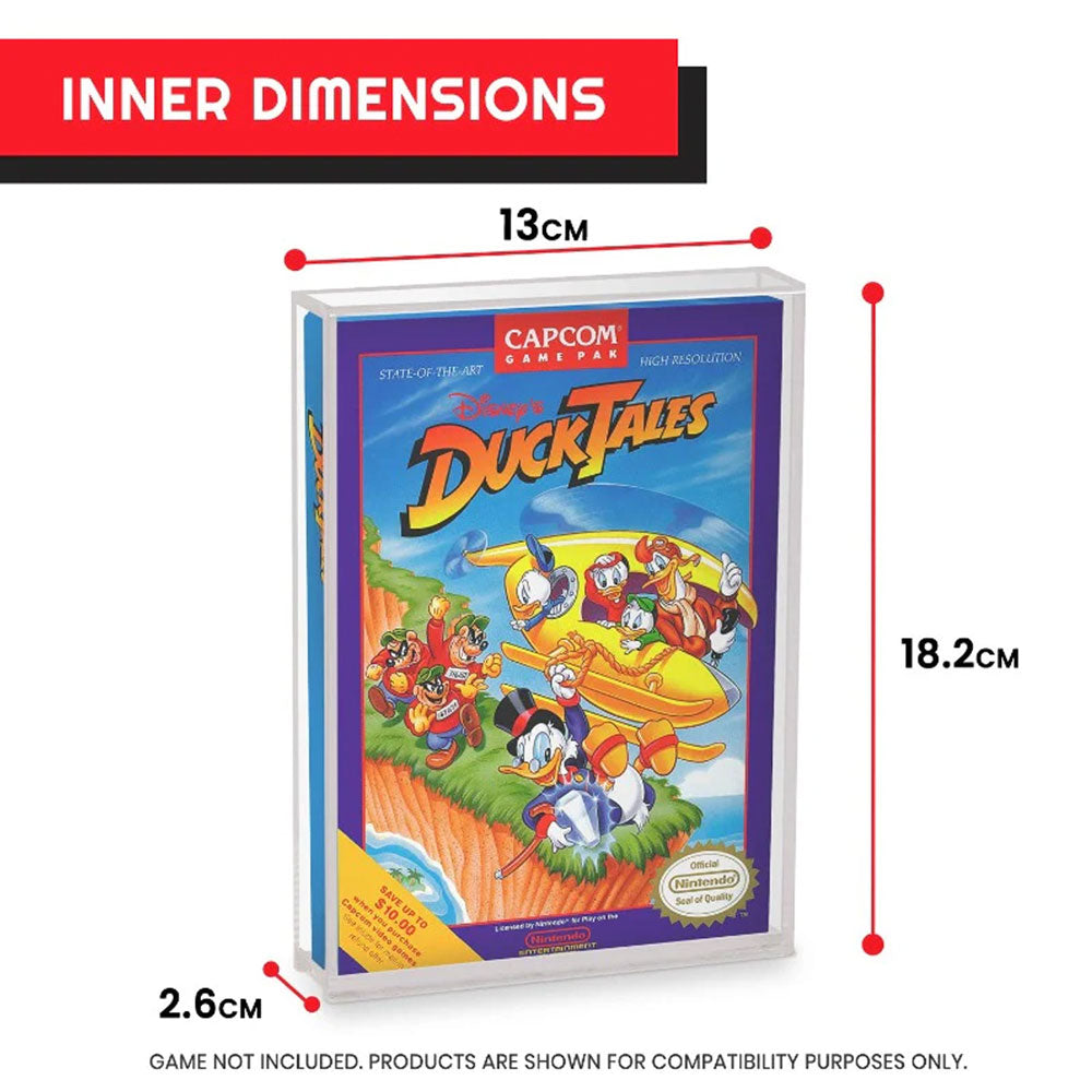 ACRYLIC CASE FOR NES BOXED GAMES