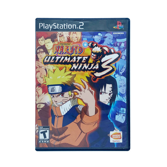 NARUTO ULTIMATE NINJA 3 - NO MANUAL - PS2