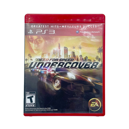 NEED FOR SPEED UNDERCOVER (GH) | NO MANUAL | PS3