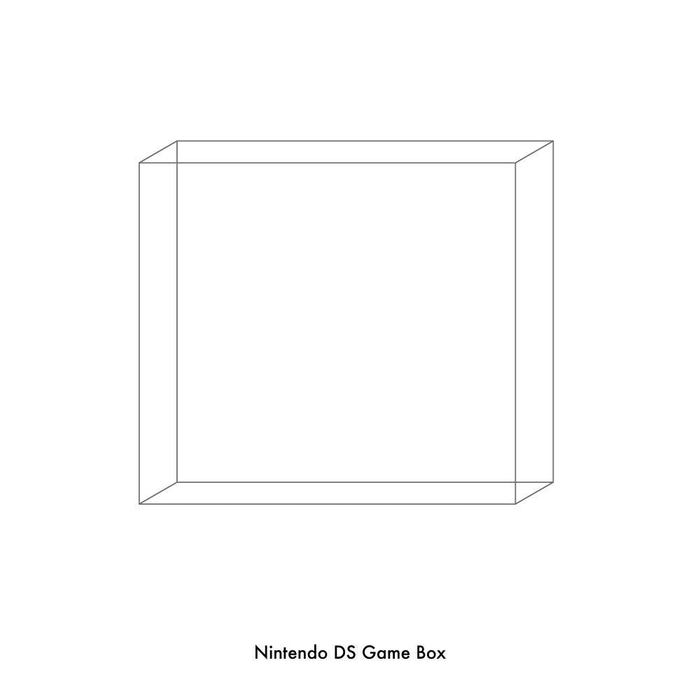 NINTENDO DS GAME BOX PLASTIC PROTECTOR